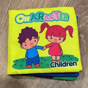 Character Children Soft Cloth Book - Multicolor